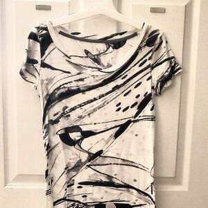 Dark Brown and Cream Top